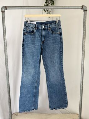 Gap 90’s loose flare midrise jeans